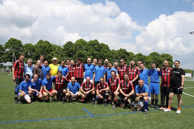2019 The Lewes Veterans Football Team in Blois 3